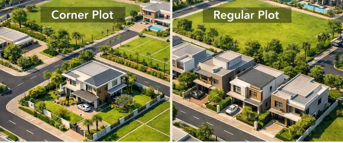 Corner Plot vs Middle Plot in Hisar: Which Has Better Resale Value?